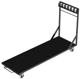 Global Stage Vertical Deck Trolley 