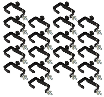 Black 50mm G Clamp - Pack 20 