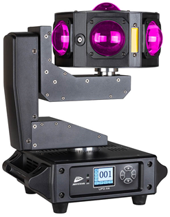 UFOX4 LED 4 in 1 Effect Light with%2 