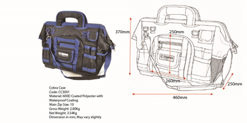 Heavy-Duty Tool Bag with Water-Resistant%2 