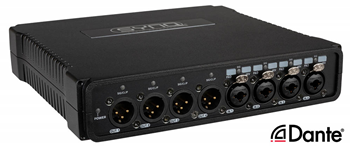 DANTE DBT-44 Network Audio Bridge 4 In 