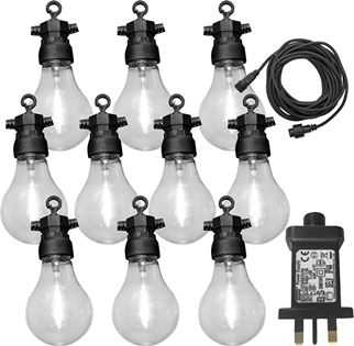 Party Lights with 10 Warm White Lamps% 