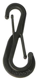 Doughty Rail Nylon Twin Hook 