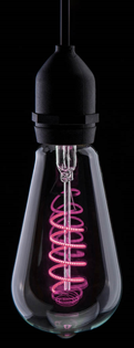 Funky Spiral Filament LED Lamp 4W E27% 