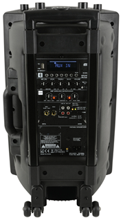 Portable PA with UHF Microphones, USB/ 