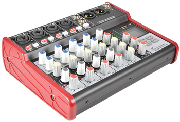 6 Channel Compact Mixer with USB &%2 