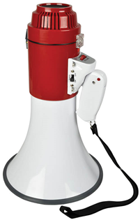 Megaphone with Built-in Microphone & F 