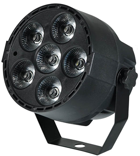 MicroPar Quad LED Par Can with 6 x%2 
