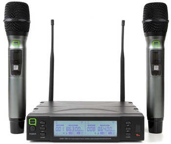 QWM1960 V2 Wireless Dual Handheld Microp 