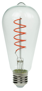 Funky Spiral Filament LED Lamp 4W E27% 