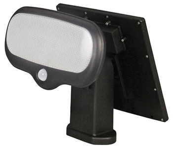 Solar Powered LED Security Light with  