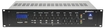 Mixer PA Amplifier - 2 Zone Paging 1 