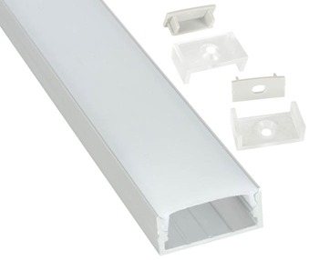 Aluminium LED Tape Profile - Wide Crow 