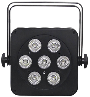 Slimline LED Parcan Stage Light with 7 