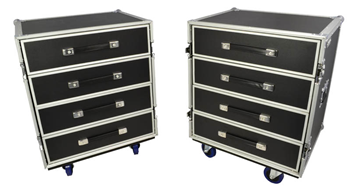 ''ROADIE'' FLIGHTCASE WITH 4 DRAWE 