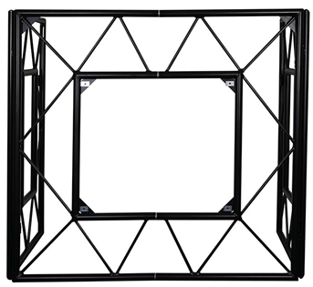 Foldable Truss DJ Booth in Black with% 