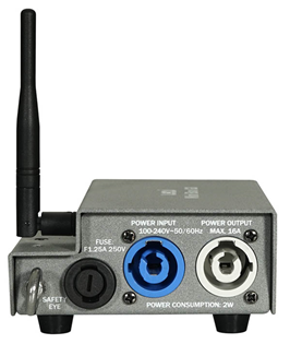 Wireless DMX Transceiver with 5 Pin In 