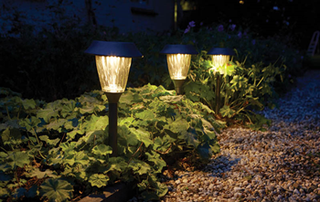 Solar Powered LED Spike Light - Pack%2 