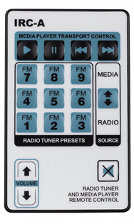 Compact 5 Channel Mixer with Media Pla 