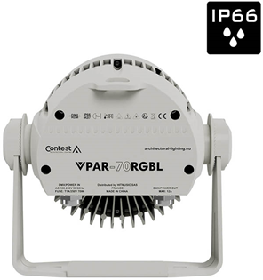 Outdoor LED Par Can with Coloured RGBL 