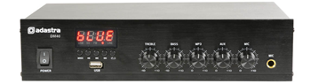 Digital 100v Mixer-Amp with USB and FM 