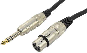 Cobra XLR female to Stereo Jack Lead 