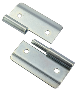 Slide-off Hinge Zinc Plated Steel 