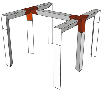 Contestage Trio290 50mm Truss 3 Way Ho 