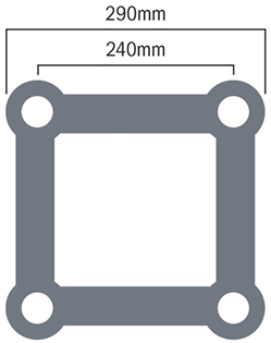 Global Truss F34 Quatro 50mm Trussing  