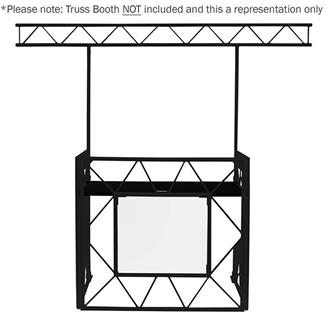 Overhead Kit for Truss DJ Booth Black 