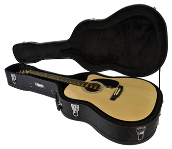 Acoustic Guitar Hard Case by Cobra 