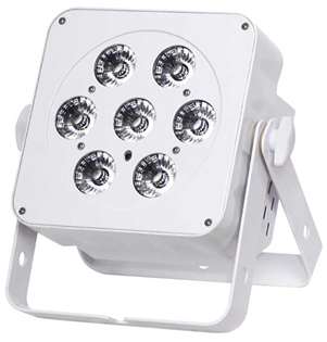 Slimline RGBA LED Parcan 7x 5 Watt 