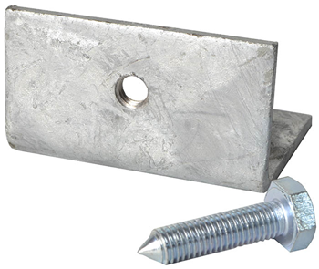 Window Bracket for Slotted Channel with% 