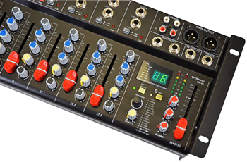 Rack Mountable 9 Channel Mixer with DS 