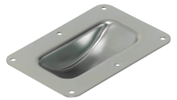 Recessed Caster Dish 