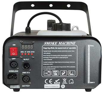 Smoke Machine 1200W with Wireless Remote 