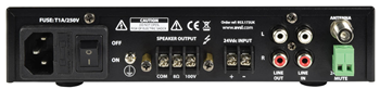 Compact 100V Mixer Amp 30 Watts 