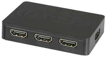 Mini HDMI Switch 3x1 with IR Remote  