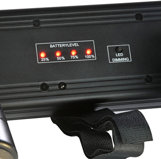 Battery Operated LED Pinspot?Bar 3 x%2 