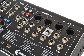 PA Audio Mixer 8,12, 20 or 24 Mo 