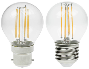 4W LED Filament Golf Ball Lamp 2700K%2 