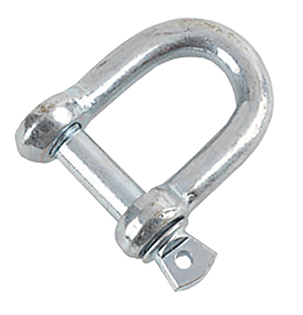Shackle Zinc Plated - Choice of Size 