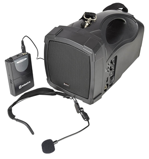Handheld PA System with Headset Mic,%2 
