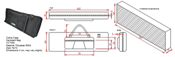 Keyboard Bag Dimensions 