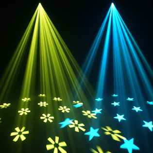 HelixXP LED Gobo Flower Effect 150W -% 