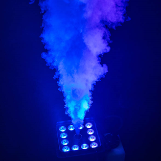 Compact Vertical LED Fog Machine with  