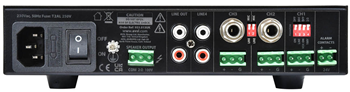 5 Channel Mixer-Amp with Mic and Line% 