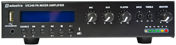 100V Mixer-Amplifier with USB, Bluetooth 