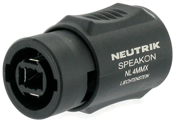 Neutrik NL4MMX Speakon Cable Joiner 4  