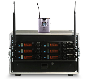 JTS UF-20R Rack n Ready Microphone Sys 